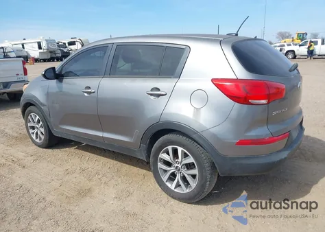 2016 Kia Sportage Lx z USA, uszkodzony, nr VIN KNDPB3AC8G7866985
